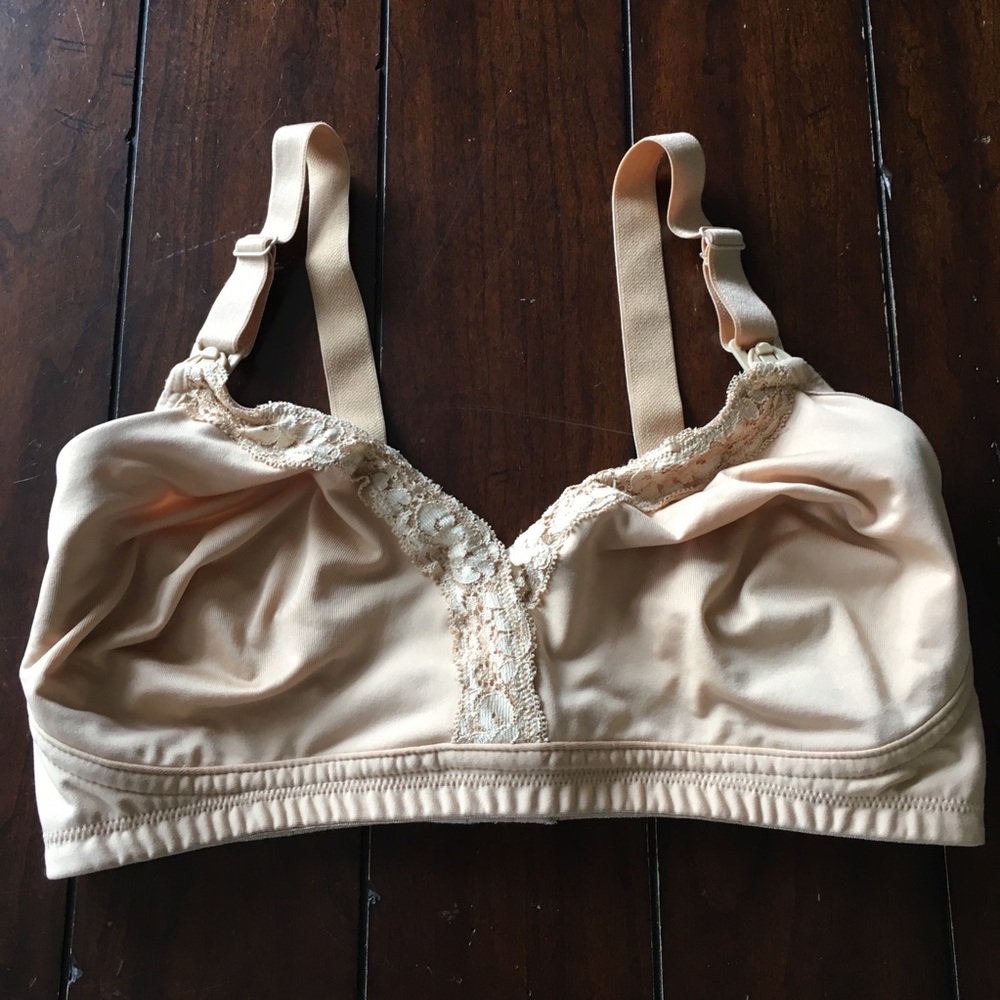 Leading Lady 36DD Nude Nursing Bra NWOT